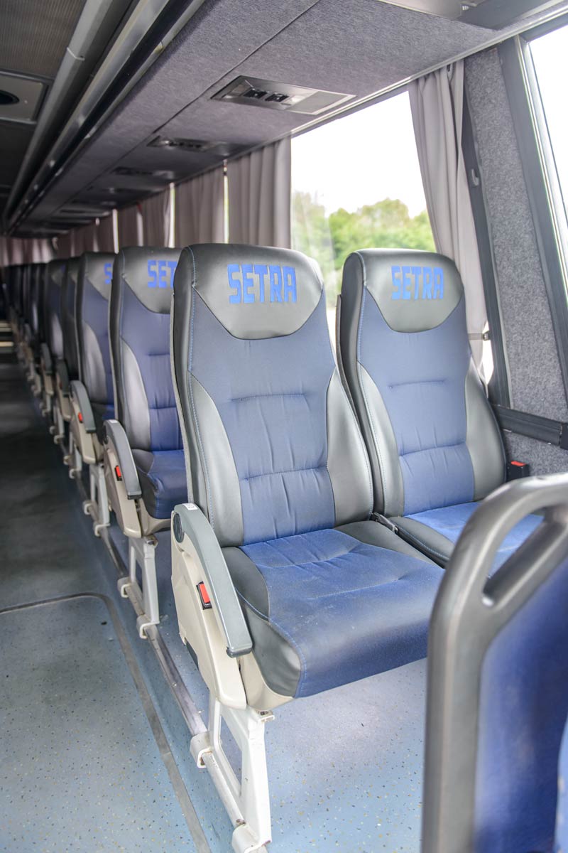 Крісла в автобусі Setra 315HD.